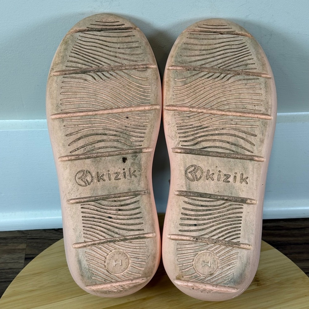Good Kizik Roamer Sneakers Women's 8 Pink Navy Hands-Free Slip On DROABC06-1D - Picture 7 of 8